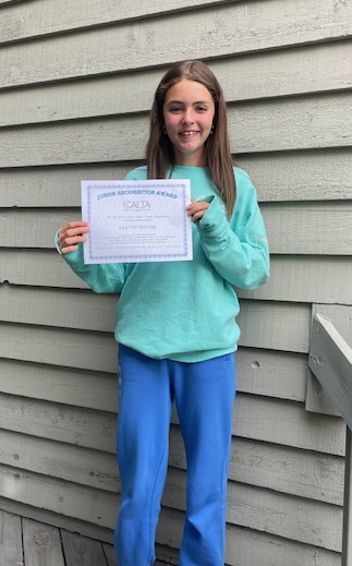 24-25 JRP recipients received "Junior Award" bag tags